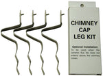 SHELTER Shelter SCLK Chimney Leg Kit, Heavy-Duty, Stainless Steel PLUMBING, HEATING & VENTILATION SHELTER