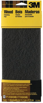 3M 3M 7415 Stripping Pad, Gray, 11 in L, 4-3/8 in W, Medium TOOLS 3M
