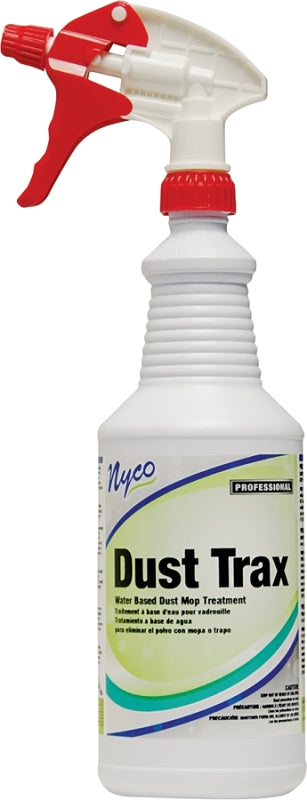 NYCO PRODUCTS nyco NL866-Q12S Dust Mop Treatment, 1 qt, Liquid, Pleasant, Blue/Green