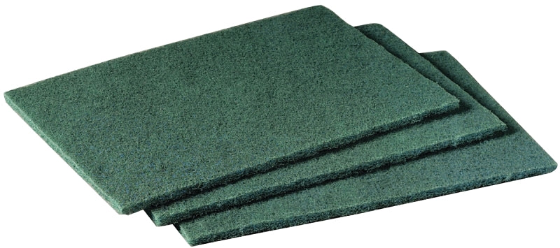 SCOTCH-BRITE Scotch-Brite 96 Scouring Pad, 9 in L, Green