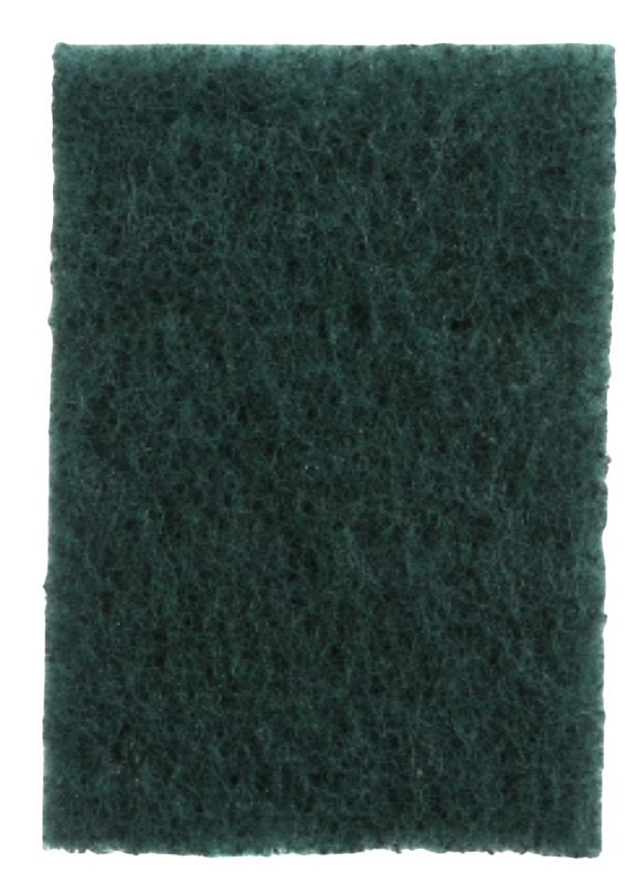 SCOTCH-BRITE Scotch-Brite 96 Scouring Pad, 9 in L, 6 in W, Green