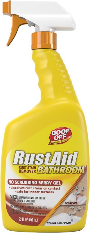 GOOF OFF Goof Off ESX200055 Rust Stain Remover, 22 oz, Liquid, Green