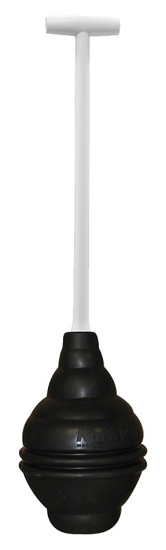 KORKY Korky BEEHIVE Max 99-4A Toilet Plunger, Black, 6 in Cup, T-Shaped Handle PLUMBING, HEATING & VENTILATION KORKY