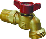 B & K INDUSTRIES B & K 103-054HN Hose Bibb, 3/4 x 3/4 in Connection, MPT x Male Hose, 125 psi Pressure, Brass Body, Antique PLUMBING, HEATING & VENTILATION B & K INDUSTRIES