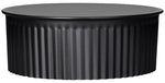 IMPERIAL Imperial BM0151 Round End Cap, 6 in Dia, Black PLUMBING, HEATING & VENTILATION IMPERIAL