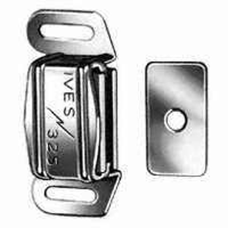 SCHLAGE BUILDERS HARDWARE Schlage 325A92 Magnetic Catch, 2-1/16 x 1-1/8 x 5/8 in Catches, Aluminum, Natural HARDWARE & FARM SUPPLIES SCHLAGE BUILDERS HARDWARE