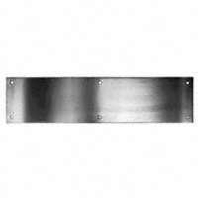 SCHLAGE BUILDERS HARDWARE Schlage C8400PA28-6X30 Kick Plate, 30 in L, 6 in W, Aluminum, Anodized HARDWARE & FARM SUPPLIES SCHLAGE BUILDERS HARDWARE