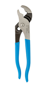 CHANNELLOCK Channellock 412 Tongue and Groove Plier, 6-1/2 in OAL, 0.94 in Jaw Opening, Blue Handle, Cushion-Grip Handle