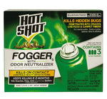 HOT SHOT Hot Shot 96180 Fogger with Odor Neutralizer, 2000 cu-ft Coverage Area, Light Yellow/Water White LAWN & GARDEN HOT SHOT
