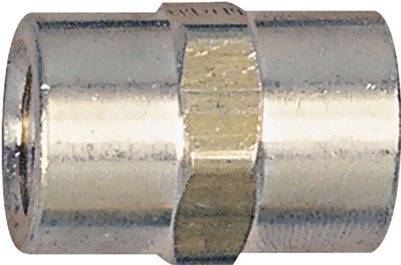 TRU-FLATE Tru-Flate 21-515 Air Line Coupling, 1/4 in, FNPT, Brass