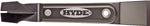 HYDE Hyde Black & Silver Series 02950 Glazing Tool, Slotted V-Shape Blade, HCS, Satin PAINT HYDE