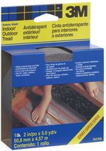 3M 3M Safety-Walk 7647NA Tread, 180 in L, 2 in W, Gray PAINT 3M