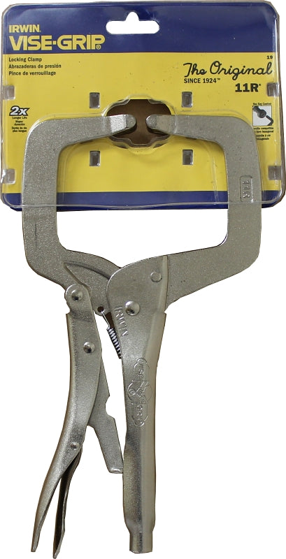 IRWIN Irwin 19 C-Clamp, 4 in Max Opening Size, Steel Body
