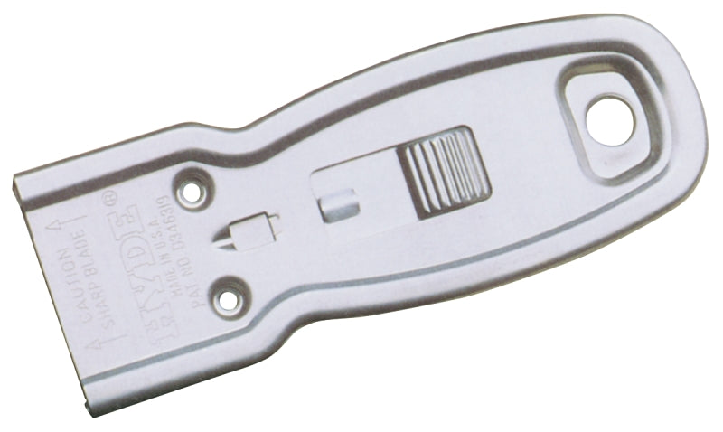HYDE Hyde 13050 Glass Scraper, 1-1/2 in Blade, 4 in Handle, Steel Blade, 4-1/2 in OAL PAINT HYDE