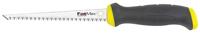 STANLEY TOOLS STANLEY Fatmax 20-556 Jab Saw, 6-1/4 in L Blade, Steel Blade, 8 TPI, Slip-Resistant Grip Handle, Plastic/Rubber Handle TOOLS STANLEY TOOLS