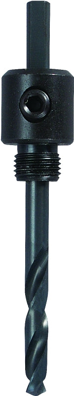 LENOX Lenox 1779803 Hole Saw Arbor, 1/2 in - 20 Thread, 1/4 in Shank, Round Shank
