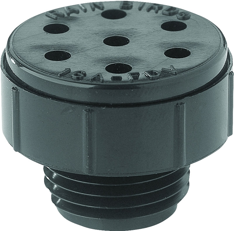 RAINBIRD Rain Bird 16AFDVC1 Filtered Drain Valve, 1/2 in, MPT, 125 psi Pressure, Thermoplastic Body