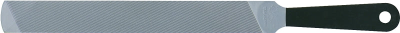NICHOLSON Crescent Nicholson 06601NN Handy File, Flat, Rectangular Profile, American Pattern, Double, Single Cut, 8 in L Blade