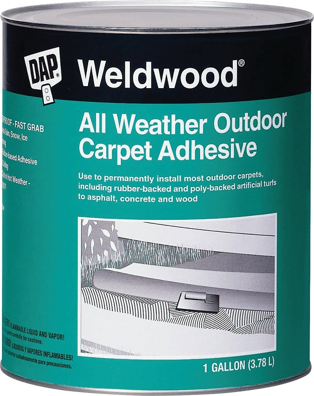 DAP DAP 00443 Carpet Adhesive, Tan, 1 gal Pail