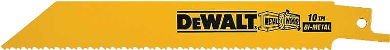 DEWALT DEWALT DW4806 Reciprocating Saw Blade, Applicable Materials: Nail-Embedded Wood, Non-Ferrous Metal, Plastic, Wood TOOLS DEWALT