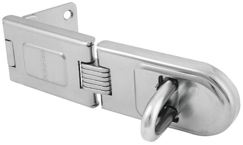 MASTER LOCK Master Lock 720DPF Latching Hasp, 6-1/4 in L, 1/2 in W, Steel, Zinc, 7/16 in Dia Shackle HARDWARE & FARM SUPPLIES MASTER LOCK