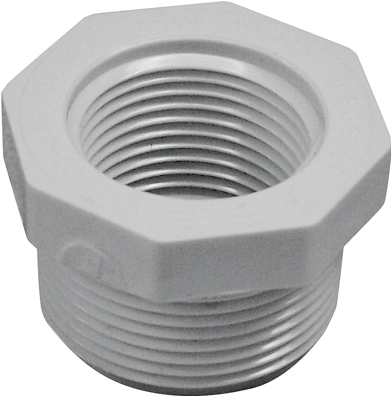 IPEX IPEX 435705 Reducing Bushing, 1-1/4 x 1 in, MPT x FPT, White, SCH 40 Schedule, 150 psi Pressure LAWN & GARDEN IPEX