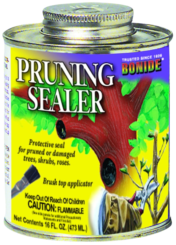 BONIDE Bonide 225 Pruning Sealer, Liquid, Petroleum Solvent, Black, 1 pt