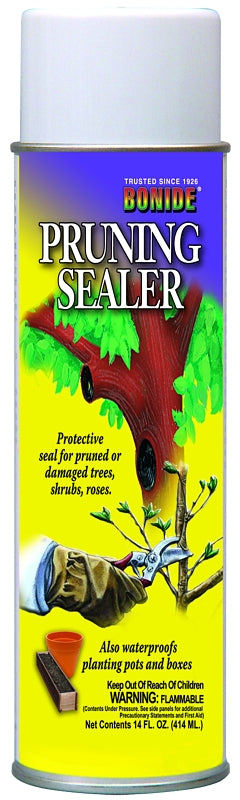 BONIDE Bonide 221 Pruning Sealer, Liquid, Petroleum Solvent, Black, 14 oz Aerosol Can LAWN & GARDEN BONIDE