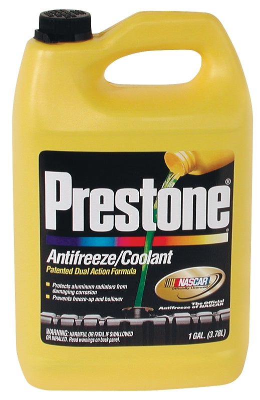PRESTONE PRODUCTS CORP Peak PSA003 Anti-Freeze and Coolant, 1 gal, Green/Yellow