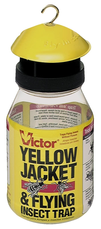 VICTOR Victor M362 Yellow Jacket Trap, Fruity, 32 oz Bottle LAWN & GARDEN VICTOR