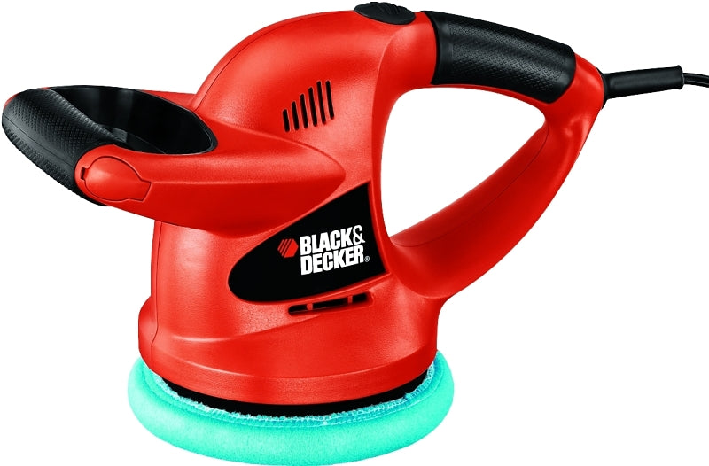 BLACK & DECKER Black+Decker WP900 Random Orbit Waxer/Polisher, 0.5 A, 4400 rpm Speed, 1-Speed, Comfort Grip Handle APPLIANCES & ELECTRONICS BLACK & DECKER