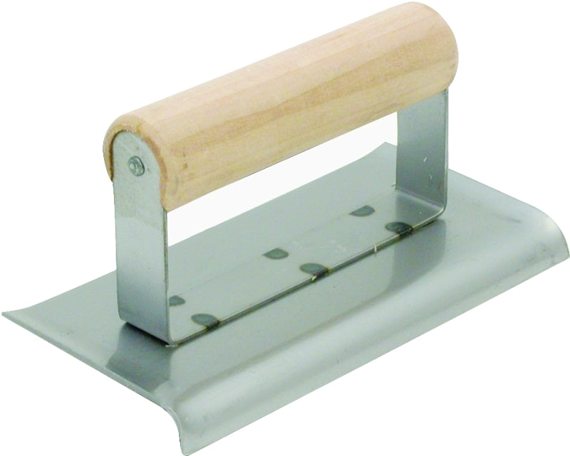 MARSHALLTOWN Marshalltown Nu-Pride Series 92 Hand Edger, 6 in L Blade, 2-3/4 in W Blade, Steel Blade, 1/2 in Lip, 3/8 in Lip Radius