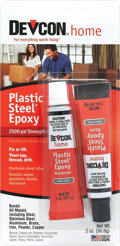 DEVCON Devcon 52345 General-Purpose Epoxy, Liquid, Black, 1 oz, Tube HOUSEWARES DEVCON