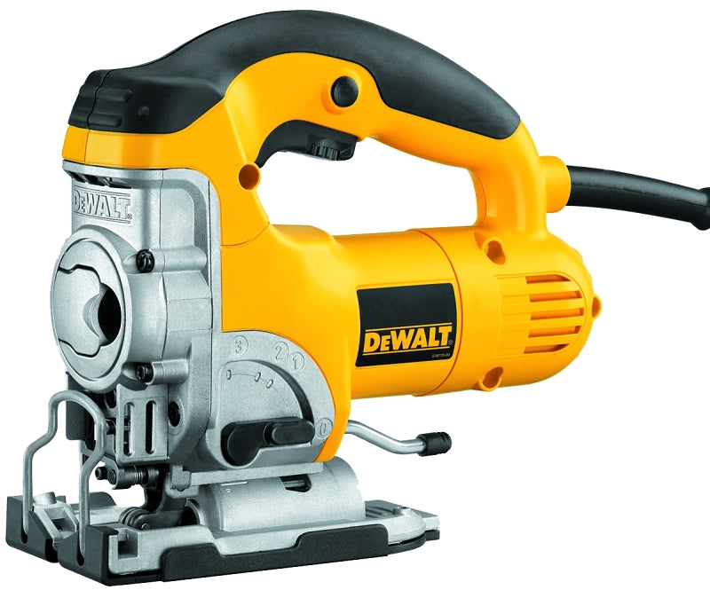 DEWALT DEWALT DW331K Jig Saw Kit, 6.5 A, 1 in L Stroke, 500 to 3000 spm, Includes: DW331 Jig Saw, Kit Box