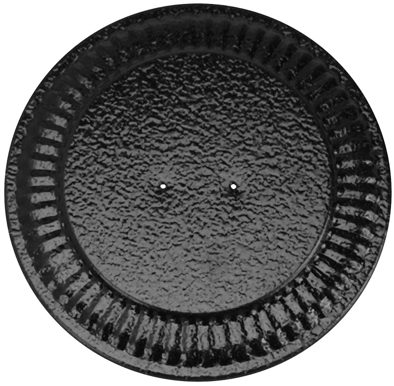 IMPERIAL Imperial BM0026 Flue Stopper, 4 to 8 in Flue Hole, Metal, Black, Matte PLUMBING, HEATING & VENTILATION IMPERIAL
