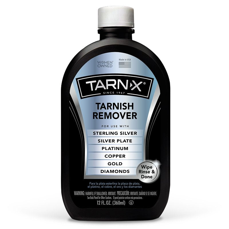 TARN-X Tarn-X TX-6 Tarnish Remover, 12 oz Bottle, Liquid, Slightly Acidic, Crystal Water White CLEANING & JANITORIAL SUPPLIES TARN-X