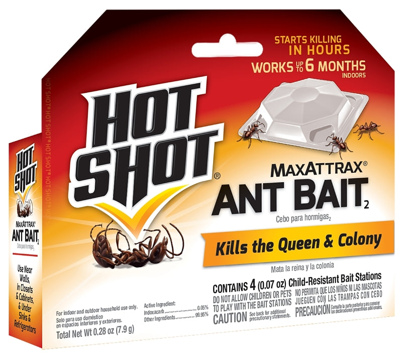 HOT SHOT Hot Shot MaxAttrax 2040W Ant Bait, Paste, Peanut LAWN & GARDEN HOT SHOT