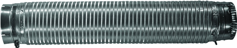 BUILDER'S BEST Builder's Best 110129 Semi-Rigid Dryer Vent Pipe Snap-Lock, 6 ft L, Aluminum PLUMBING, HEATING & VENTILATION BUILDER'S BEST