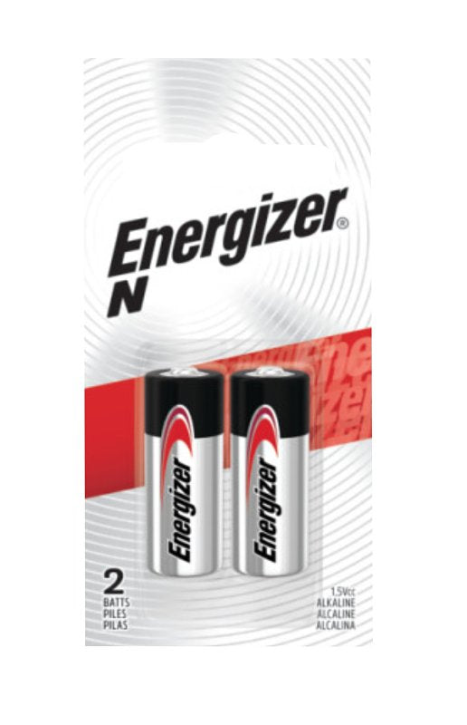 ENERGIZER BATTERY Energizer E90 Series E90BP-2 Battery, 1.5 V Battery, 1 Ah, Alkaline, Manganese Dioxide, Zinc ELECTRICAL ENERGIZER BATTERY