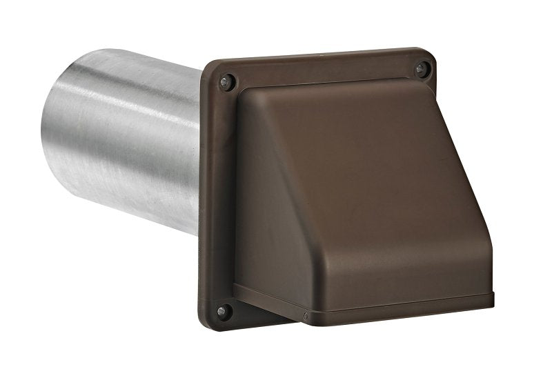 LAMBRO Lambro 222B Preferred Hood Vent, 5-1/2 in W Hood, 5.69 in H Hood, 3 in Duct, Plastic Hood PLUMBING, HEATING & VENTILATION LAMBRO