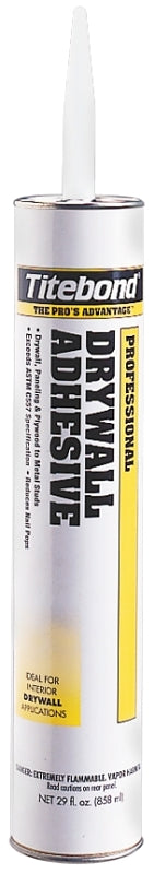 TITEBOND Titebond GREENchoice 5352 Drywall Adhesive, Light Beige, 28 oz Cartridge