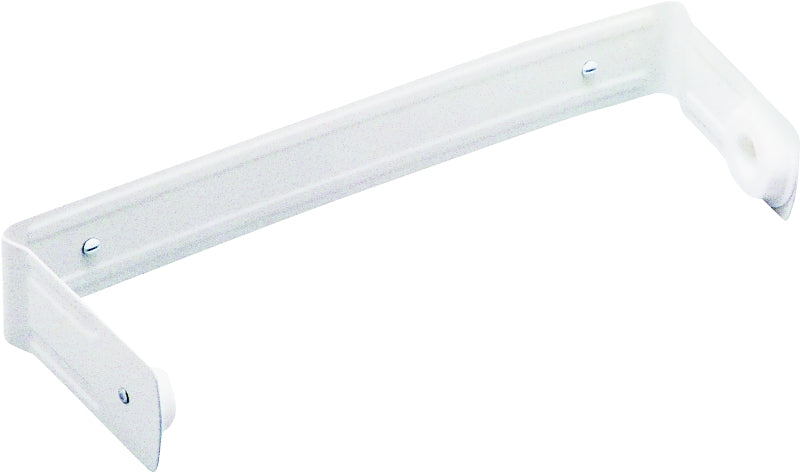 DECKO Decko 48310 Paper Towel Holder, Steel, White, Chrome, Wall