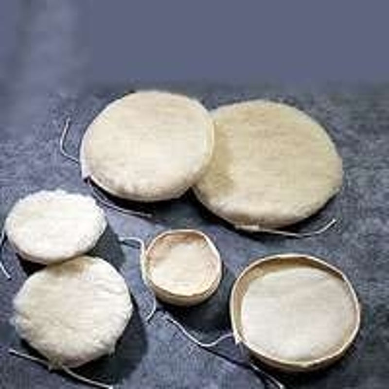 DICO PRODUCTS Dico 584-42760 Polishing Bonnet, 7 to 8 in Dia, Lambs Wool