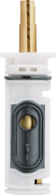 MOEN Moen Posi-Temp Series 1222 Standard Cartridge, Metal, Brass, 4-1/8 in L, For: Moen Faucets