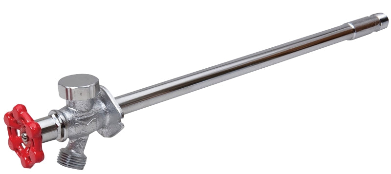 B & K INDUSTRIES B & K 104-517 Anti-Siphon Frost-Free Sillcock Valve, 1/2 x 3/4 in Connection, MPT x Hose, 8 to 9 gpm, 125 psi Pressure