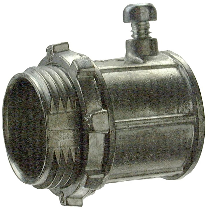 HALEX Halex 12320 EMT Connector, 2 in Set Screw, Zinc - EACH
