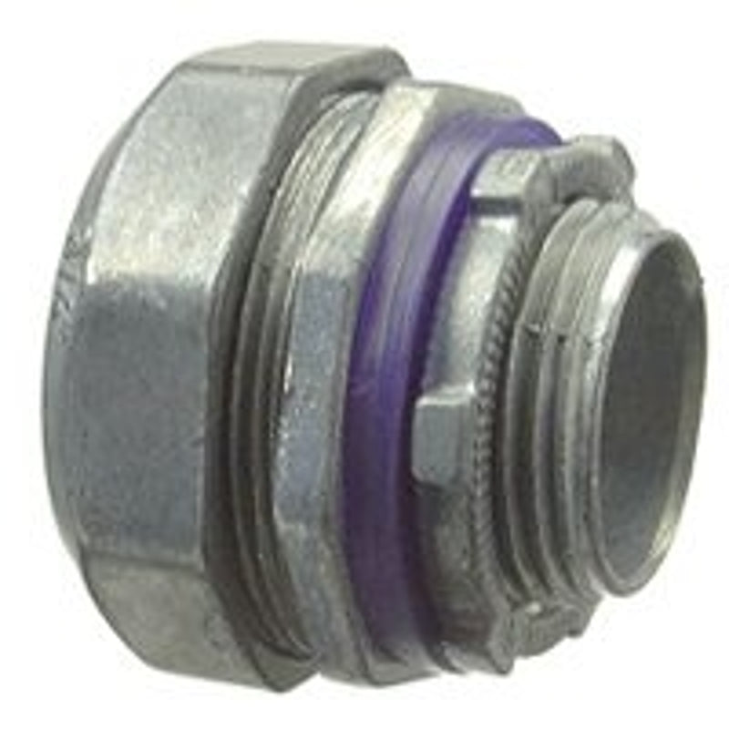HALEX Halex 91625 Liquidtight Conduit Connector, 1/2 in Compression, 1.29 in OD, Zinc, 1/BAG ELECTRICAL HALEX