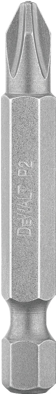 DEWALT DEWALT DW2022 Power Bit, #2 Drive, Phillips Drive, 1/4 in Shank, Hex Shank, 2 in L, Tool Steel TOOLS DEWALT
