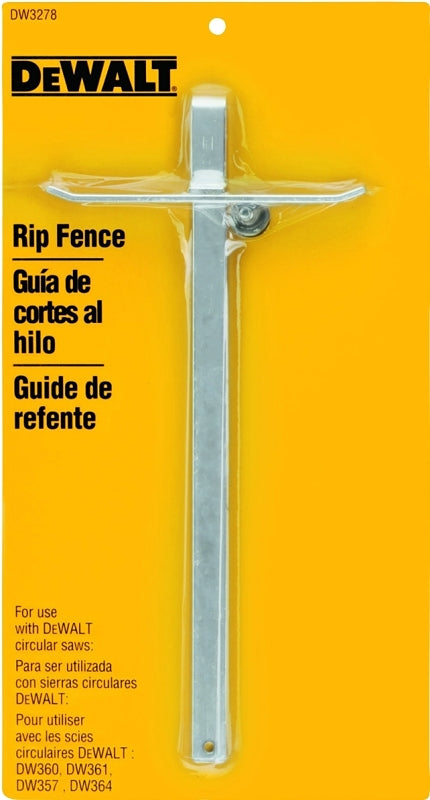 DEWALT DEWALT DW3278 Rip Fence, 12-1/2 in L, 5-3/8 in W, Steel TOOLS DEWALT