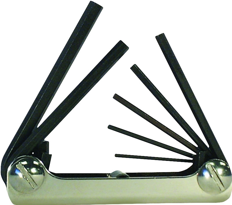 EKLIND Eklind 21171 Hex Key Set, Includes: 1.5 to 6 mm Keys, 7-Piece, Black TOOLS EKLIND